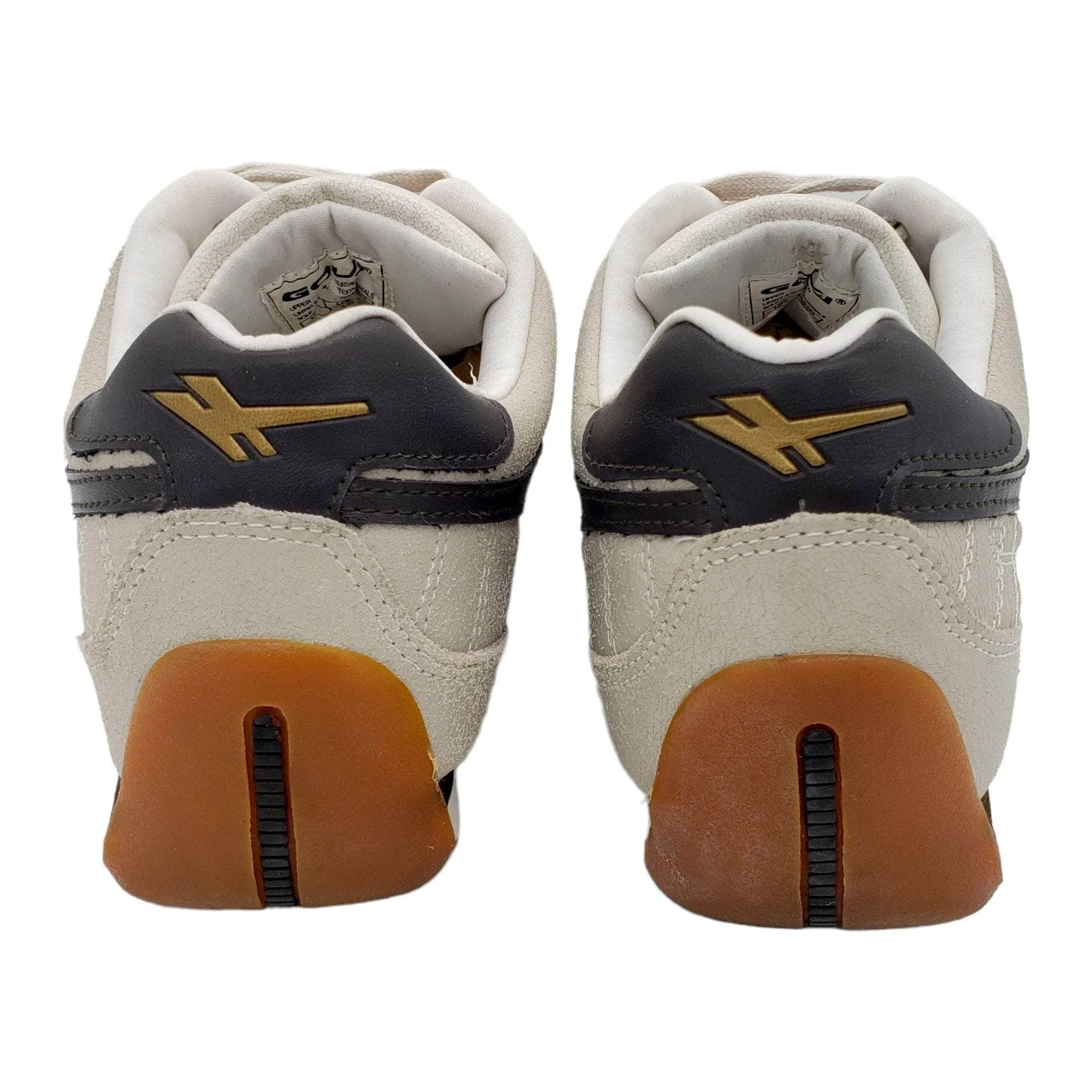 Gola Cream Leather Trainers