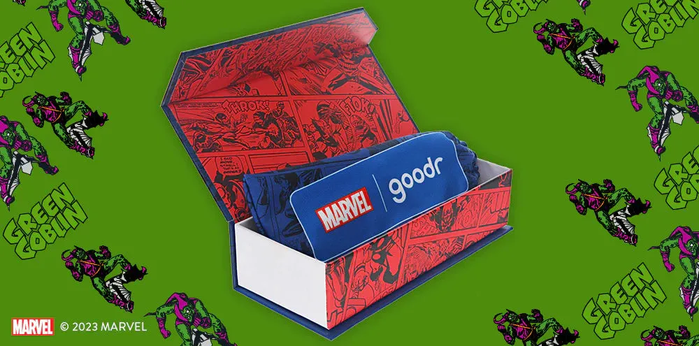 goodr OG Running Sunglasses - Marvel Comics - Green Goblin Goggles