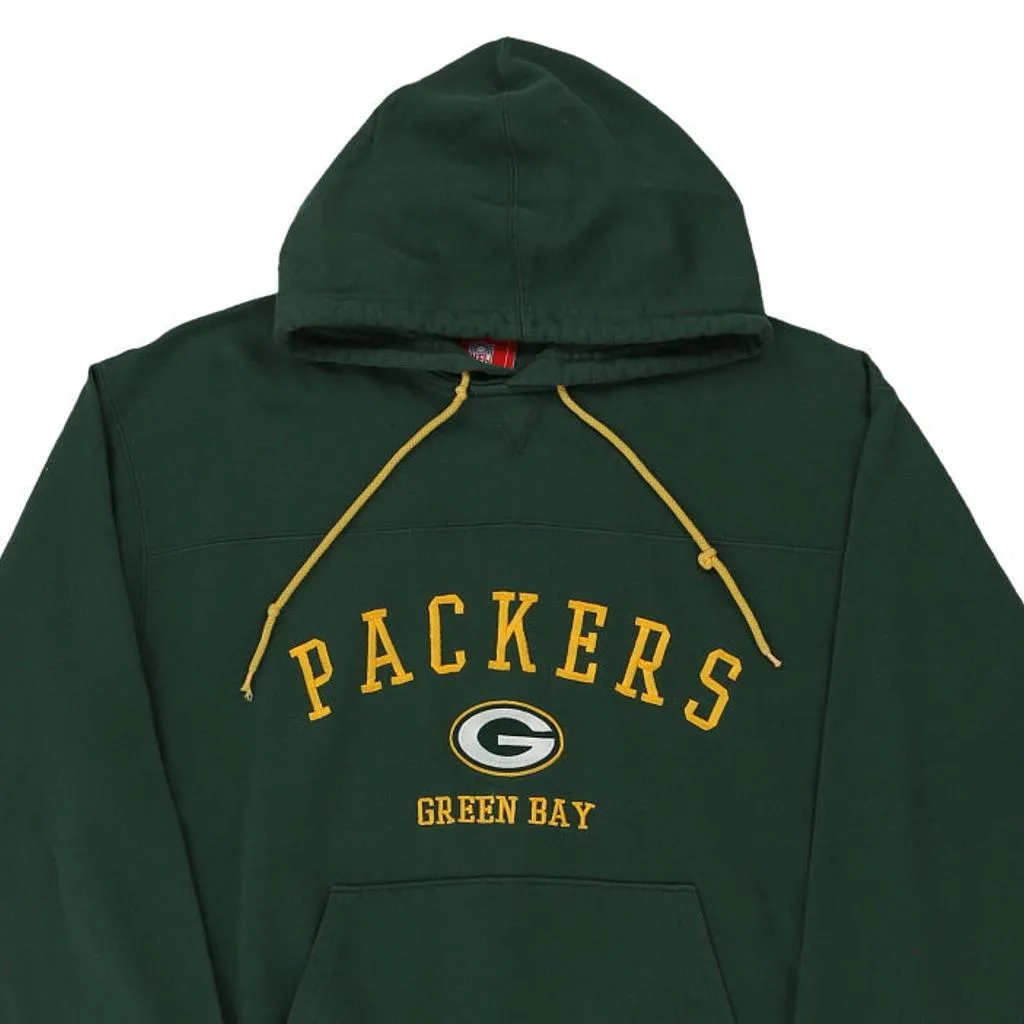 Green Bay Packers Nfl Hoodie - Medium Green Cotton