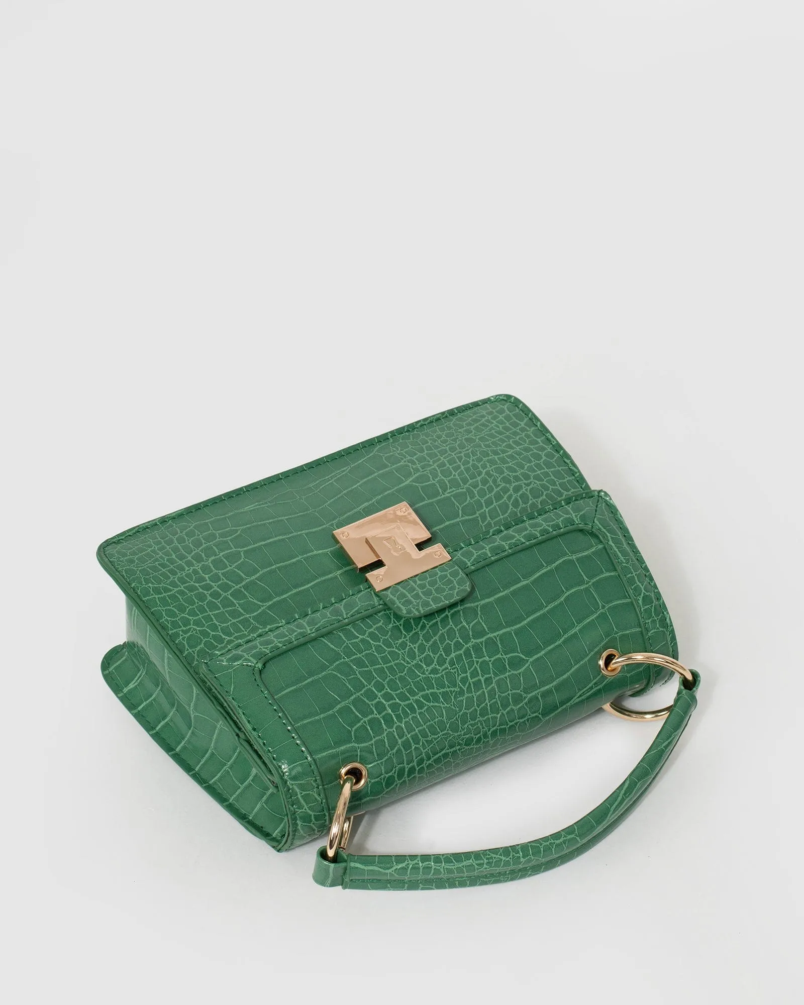 Green Mia Crossbody Bag