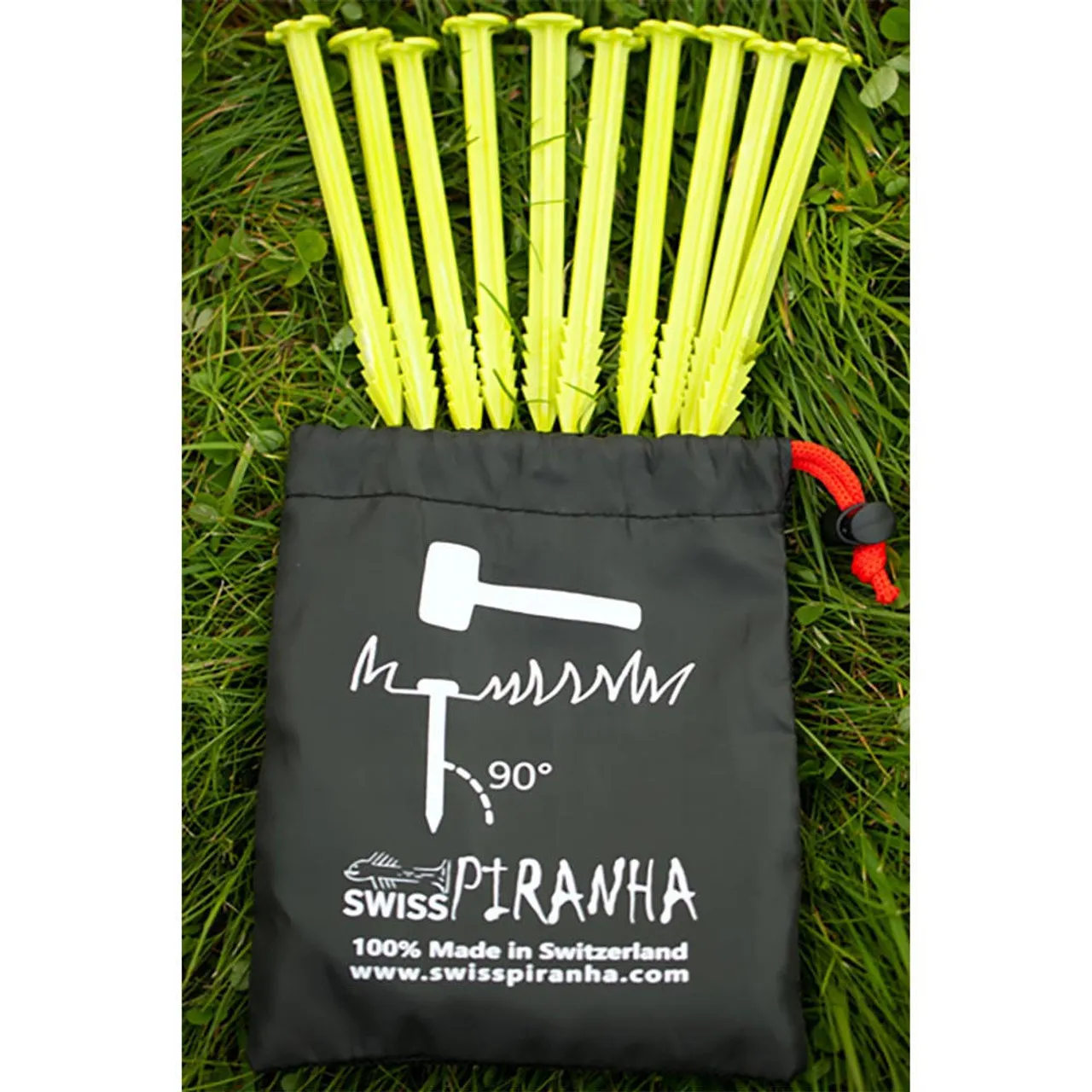 GS120 Tent Pegs - 10 Pack with Bag