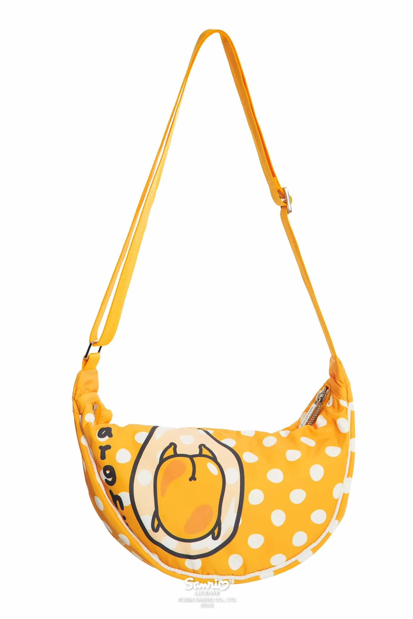 Gudetama Yolka Dots Yellow Shoulder Bag