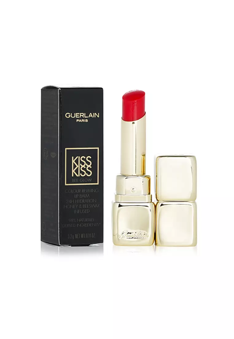 Guerlain GUERLAIN - KissKiss Bee Glow Lip Balm - # 775 Poppy Glow 3.2g/0.11oz