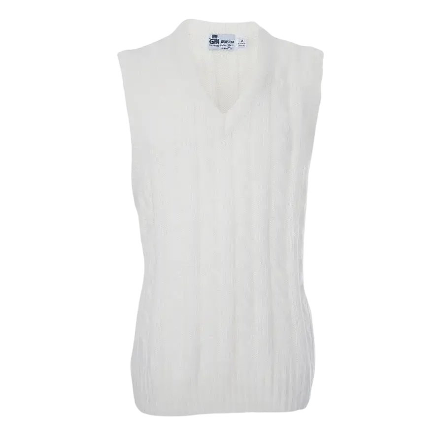 Gunn & Moore Junior Cricket Slipover in Cream