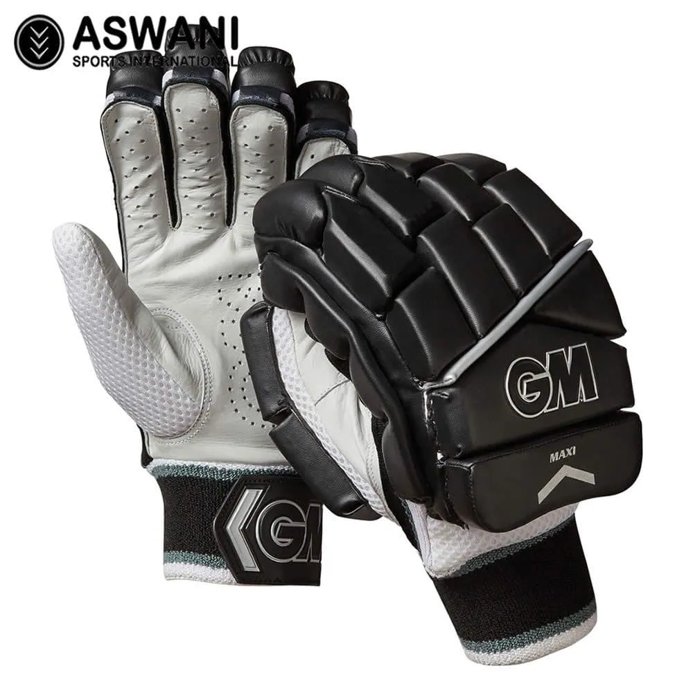 Gunn & Moore Maxi Black Cricket Batting Gloves