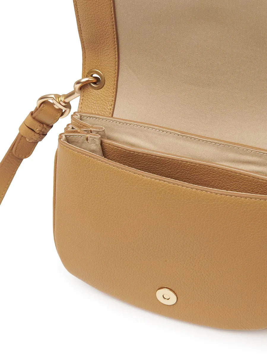 Hana Shoulder Bag in Biscotti Beige