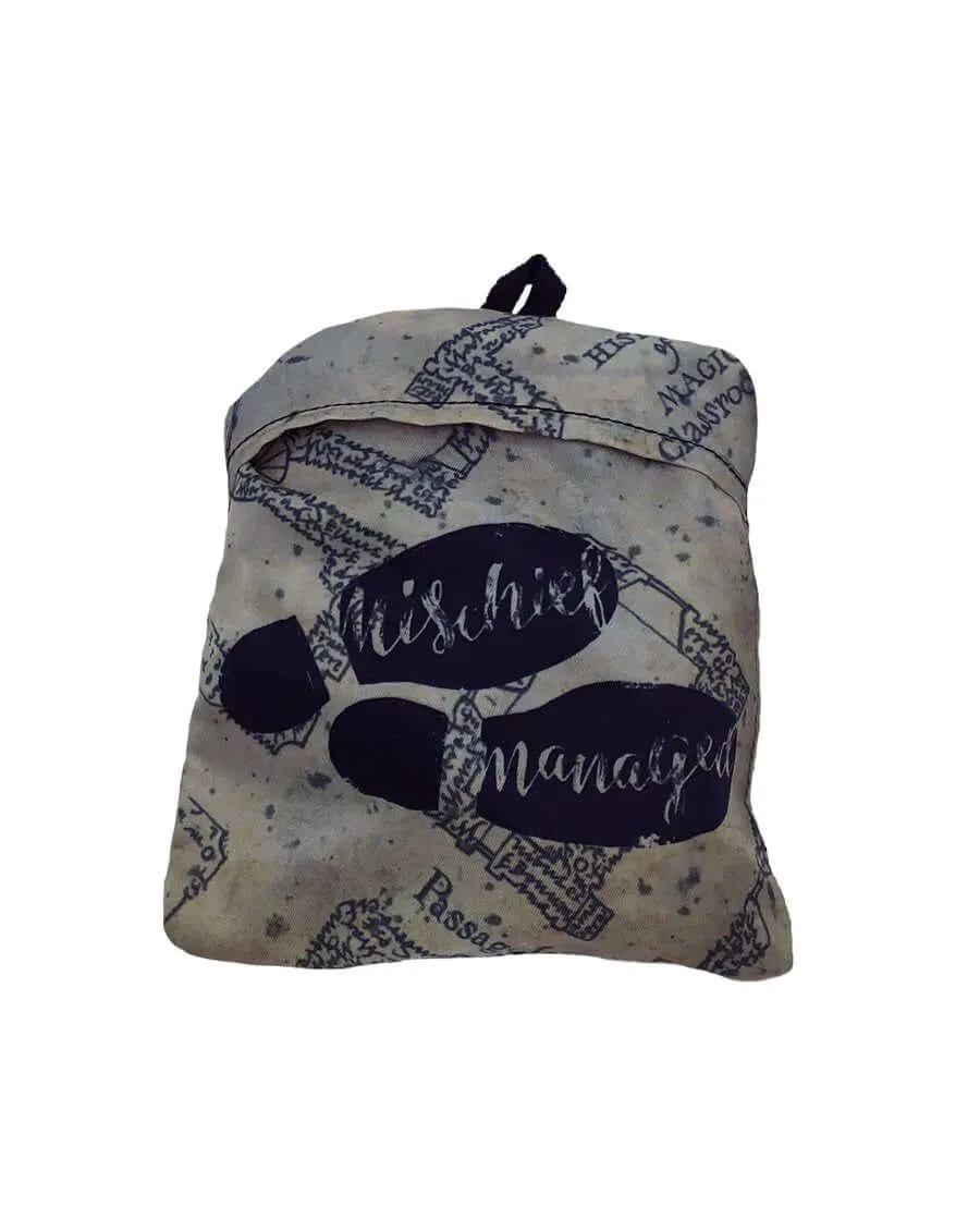 Harry Potter Marauders Map Foldable Backpack