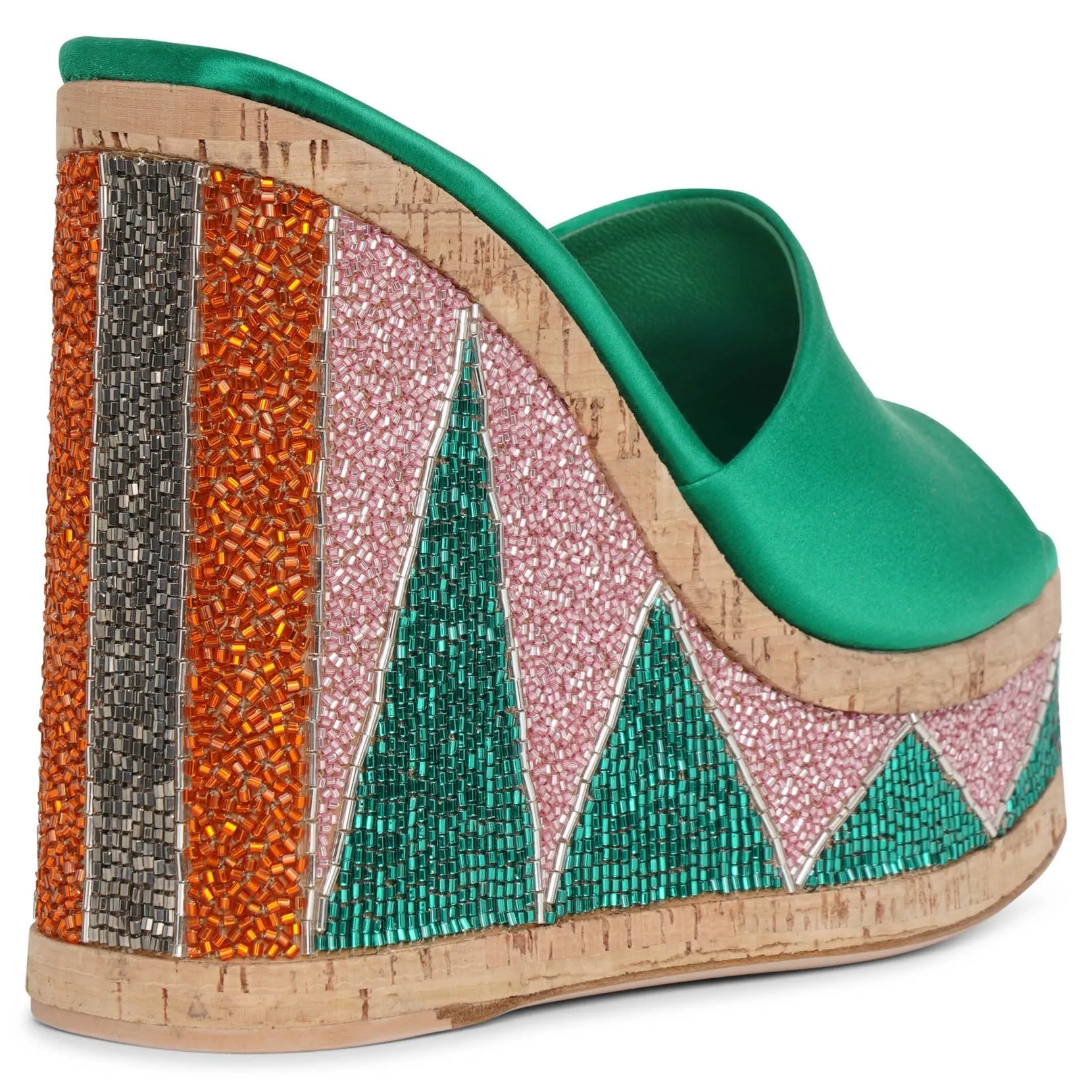 Haus of Honey Lust Bead wedge mules