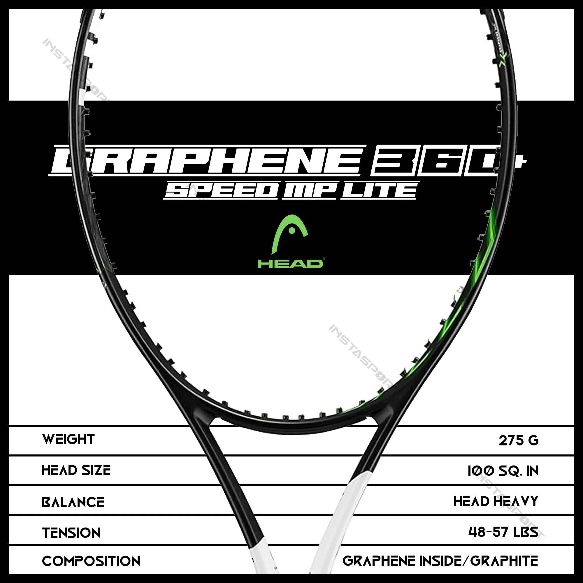 Head Graphene 360+ Speed MP Lite Tennis Racquet