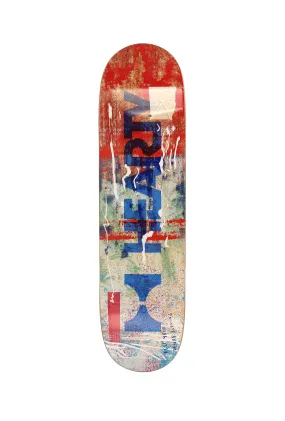 Hearty Skateboard Deck Urban Surge Orange GEN-3- 8.0, 8.125 & 8.25 ( Opt 1 General look )