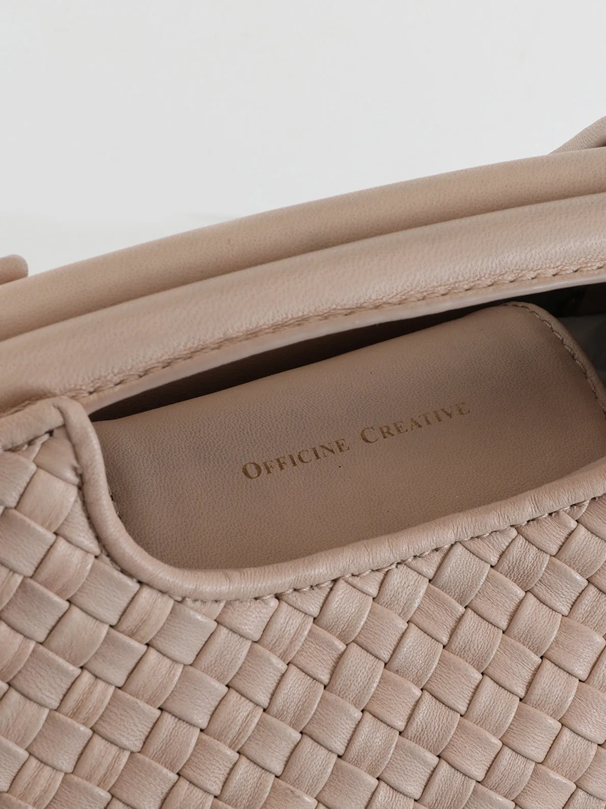 HELEN 09 - Rose Leather Clutch Bag