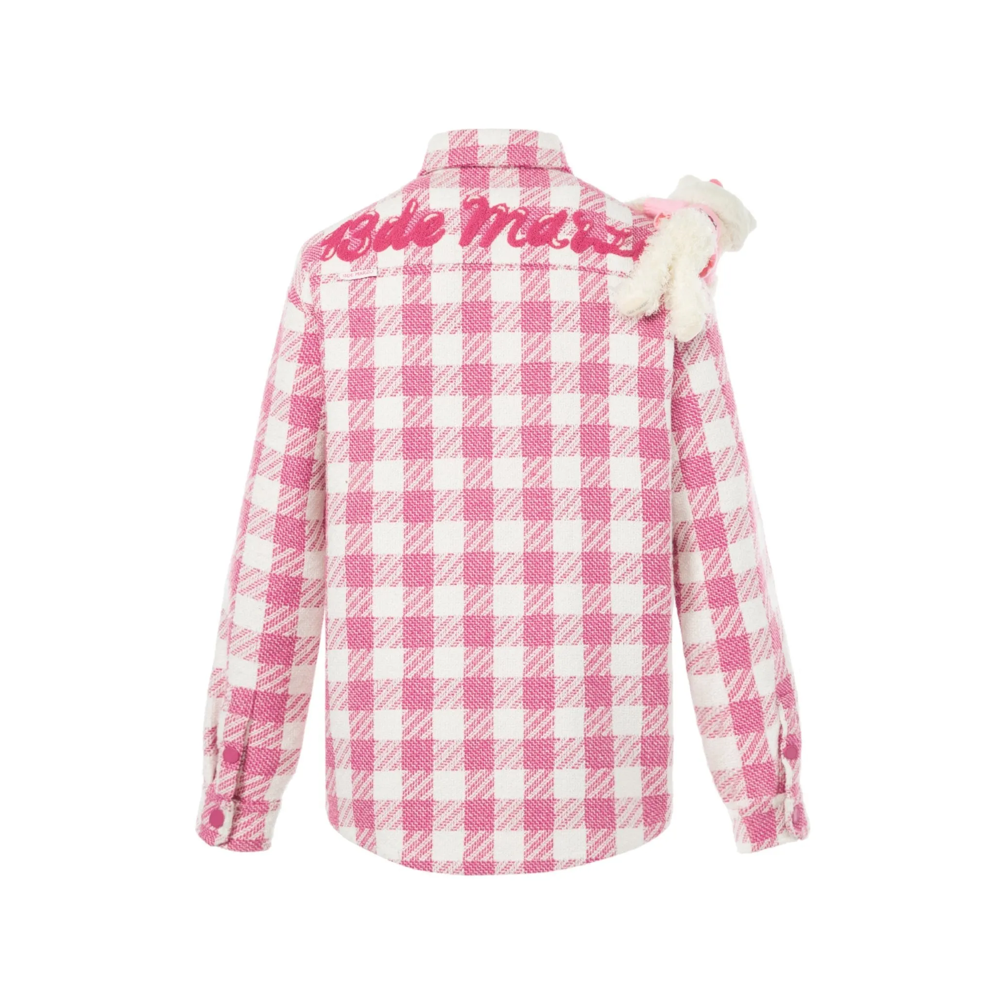 Hello Kitty Bear Plaid Shirt-