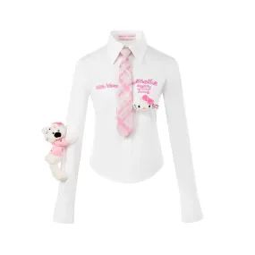 Hello Kitty Bear Tie Shirt-