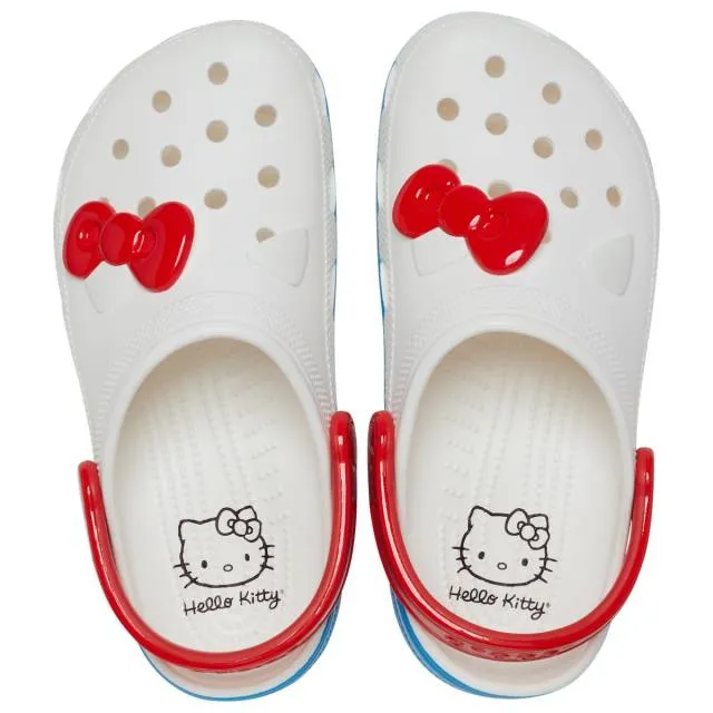 Hello kitty x crocs classic clog