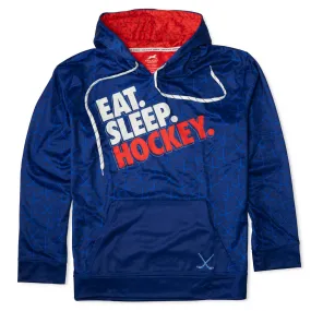 Hockey Gameday Hoodie - Eat Sleep Hockey 