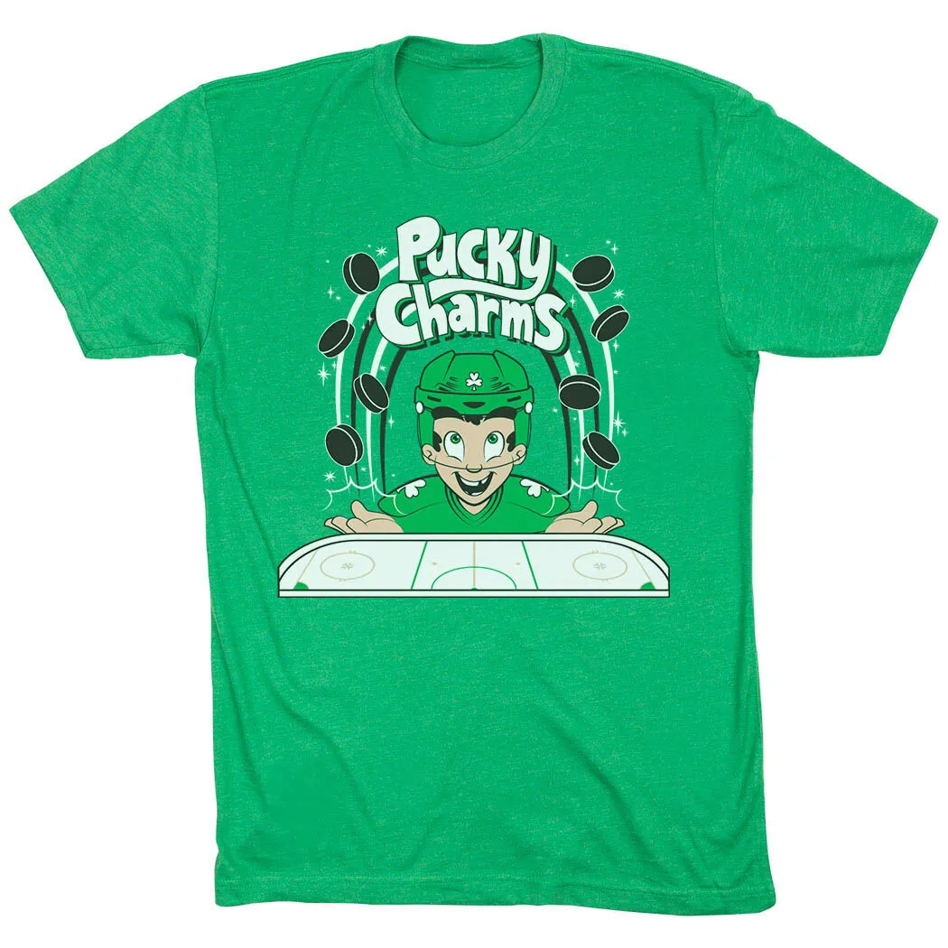 Hockey Short Sleeve T-Shirt - Pucky Charms 