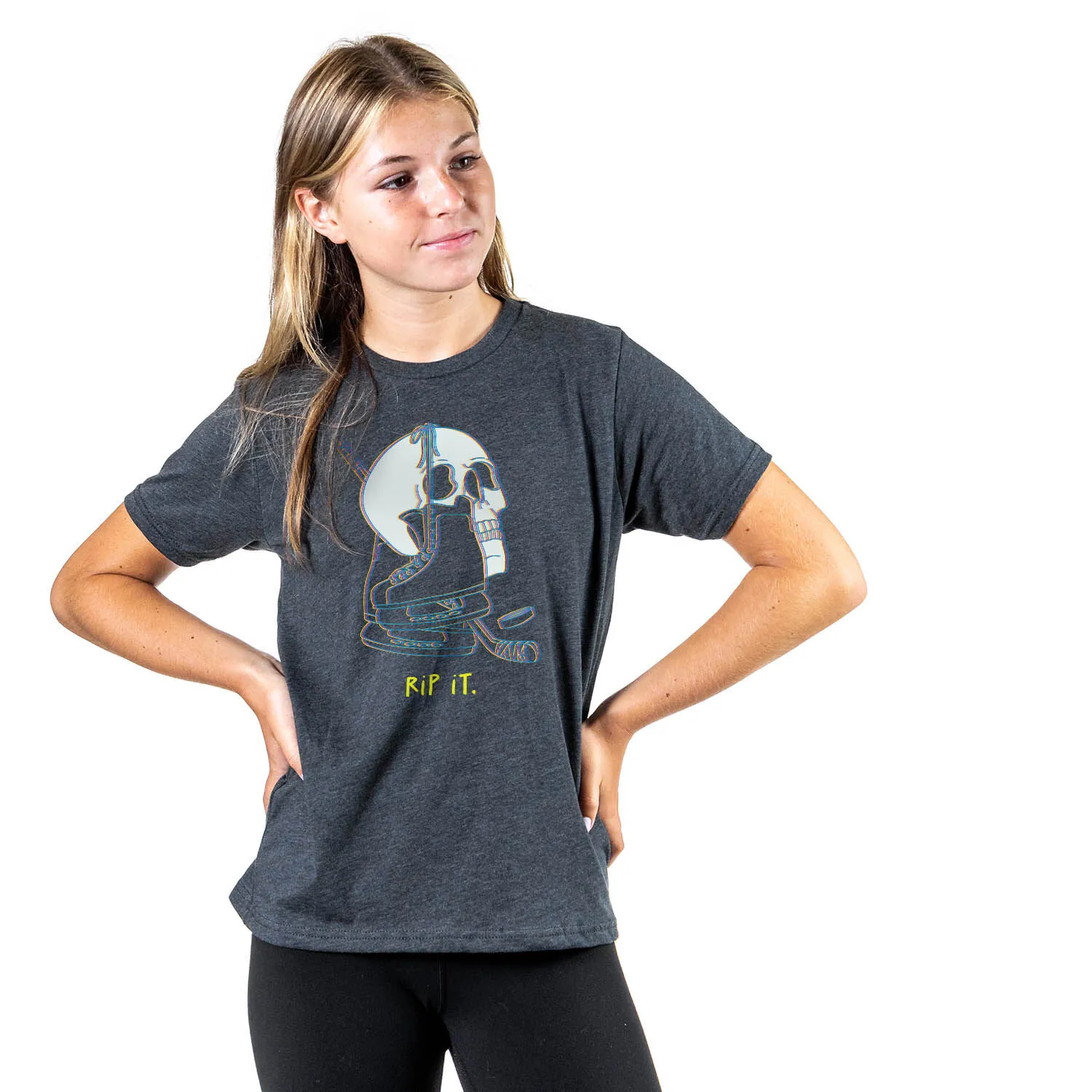  Hockey Short Sleeve T-Shirt - Rip It 