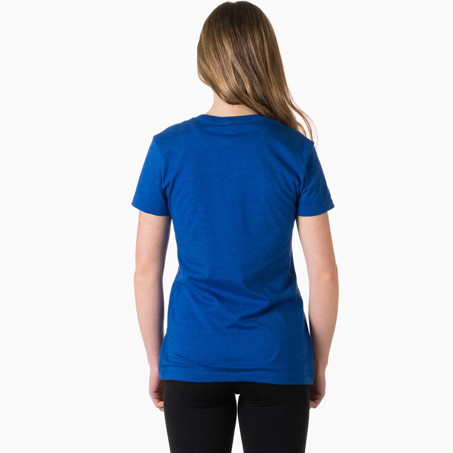 Hockey Women's Everyday Tee - Hockey Girl Glitch 