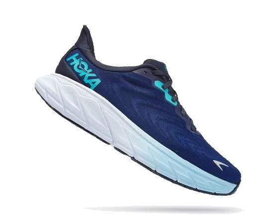 Hoka Arahi 6 Outer Space Bellwether Blue Men's