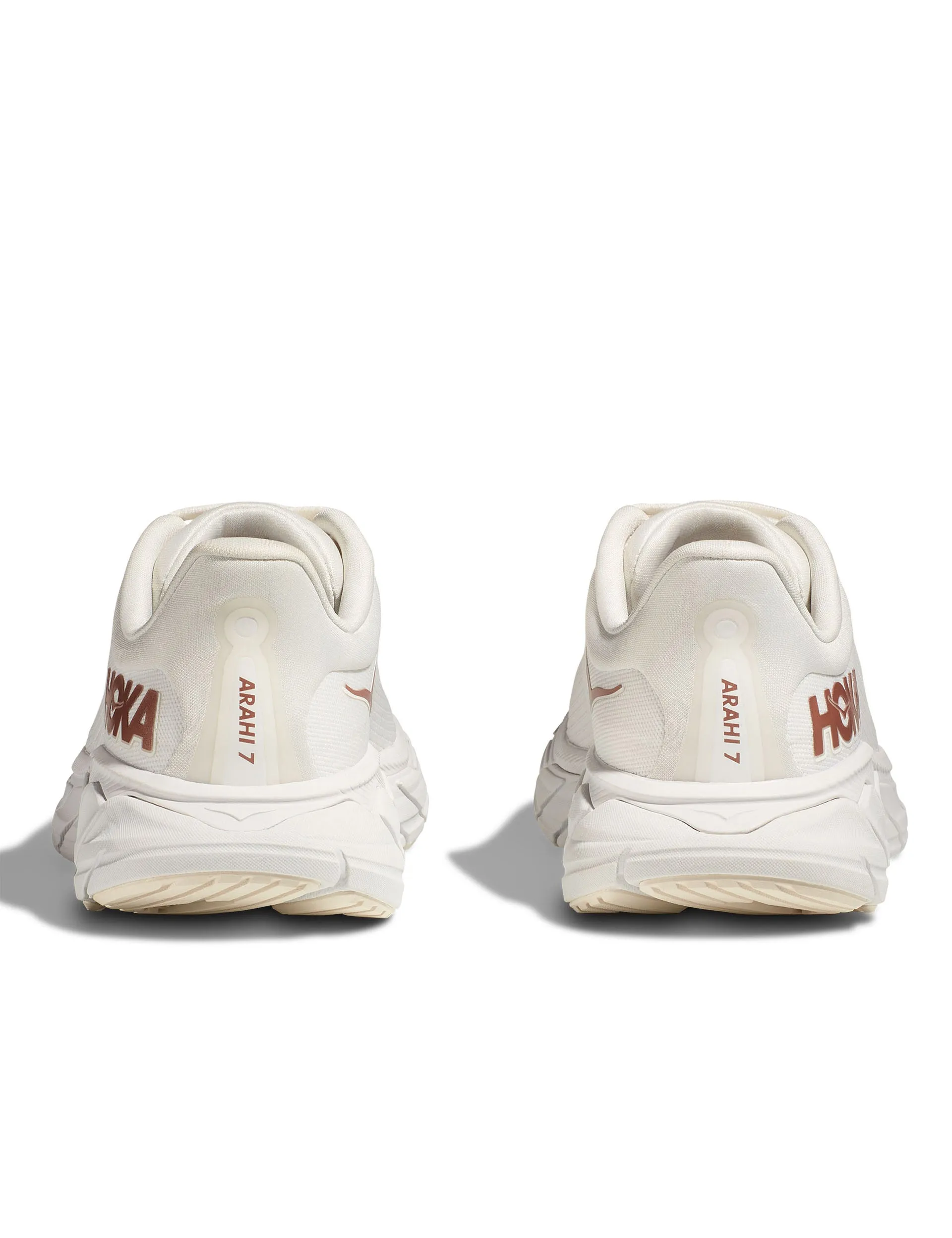 HOKA Arahi 7 - Blanc De Blanc/Rose Gold