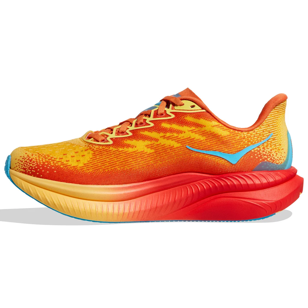HOKA ONE ONE Men's Mach 6 - Poppy / Squash (Medium Width)