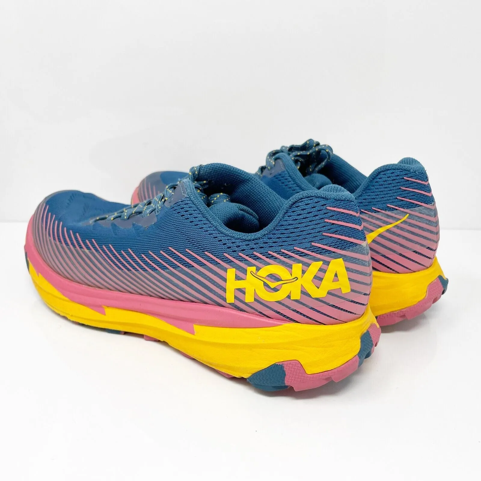 Hoka One One Womens Torrent 2 1110497 MBSF Blue Running Shoes Sneakers Size 8