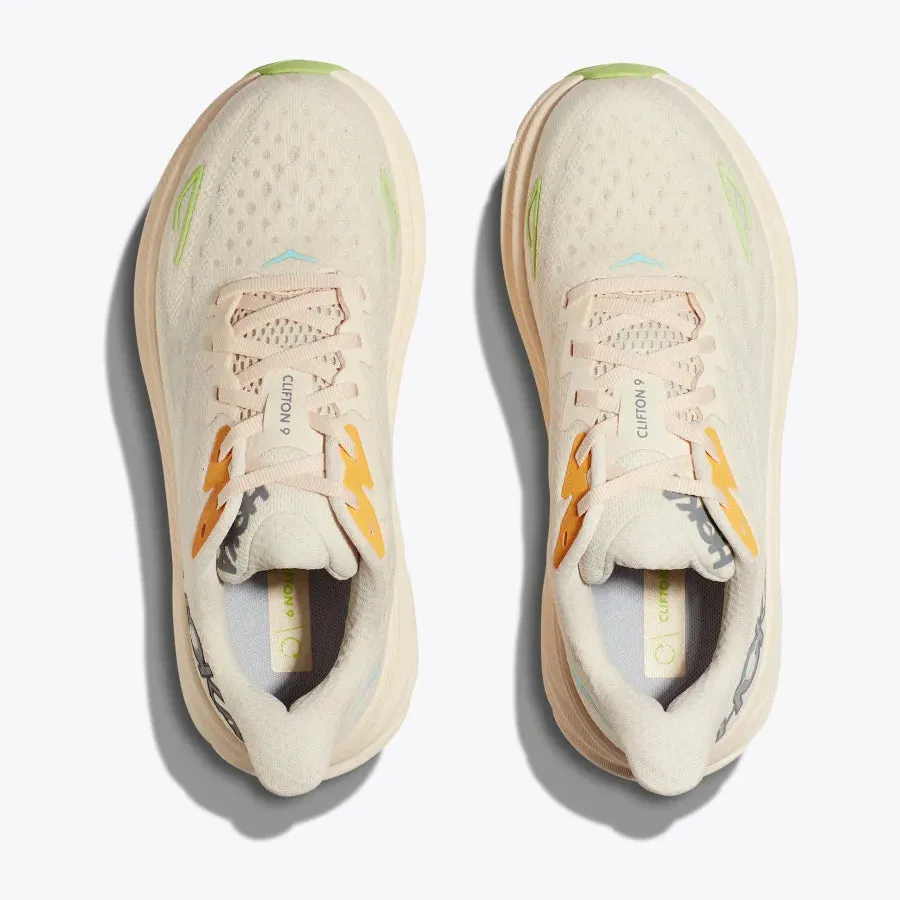Hoka Women's Clifton 9 Running Shoes Vanilla / Astral