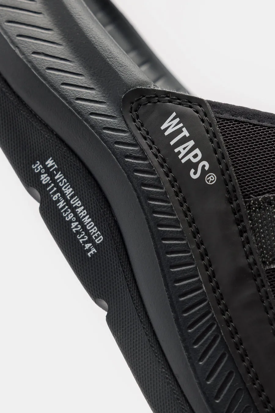 HOKA WTAPS Ora Luxe Sandal in Jet Black/White