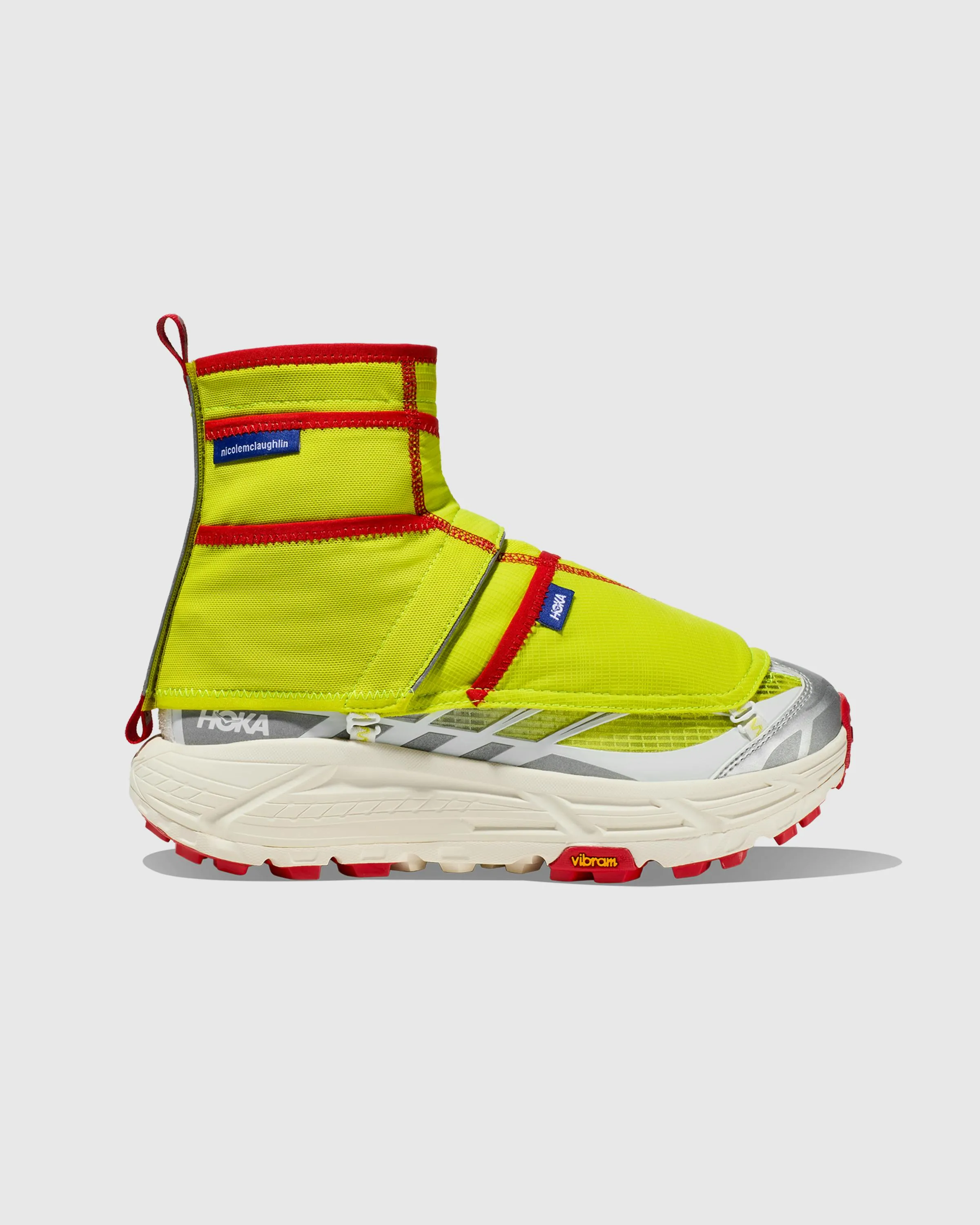 HOKA x Nicole McLaughlin – Mafate Three2 White/ Neon Yellow | Highsnobiety Shop
