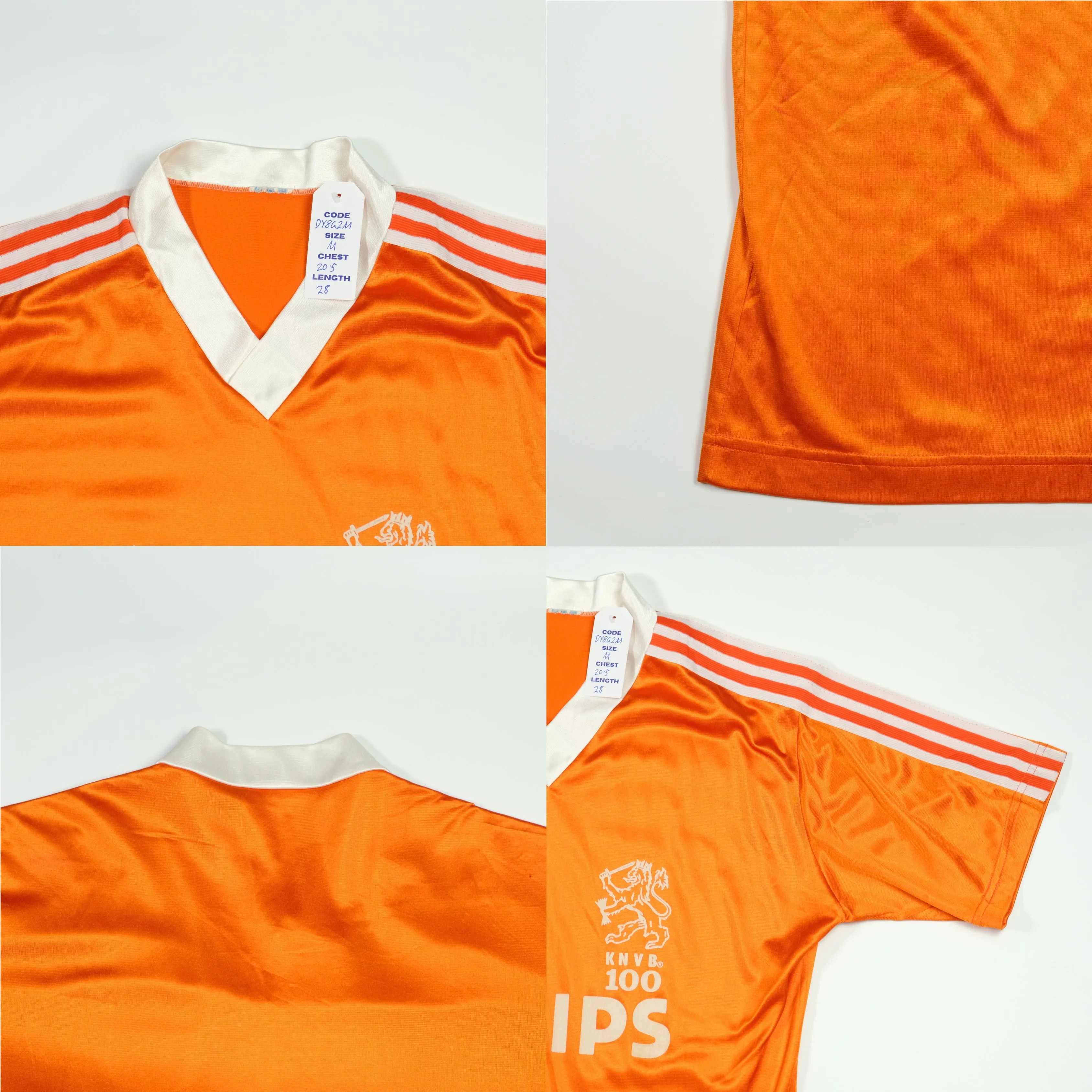 Holland / Netherlands 1989 Centenary Original Home Football Shirt Adidas Medium