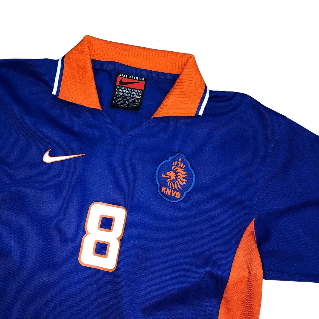 Holland/Netherlands Bergkamp Original Away Football Shirt 1997/1998 Nike Medium