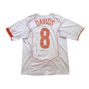 Holland/Netherlands Davids 8 Original Away Football Shirt 2004/2006 Nike Large