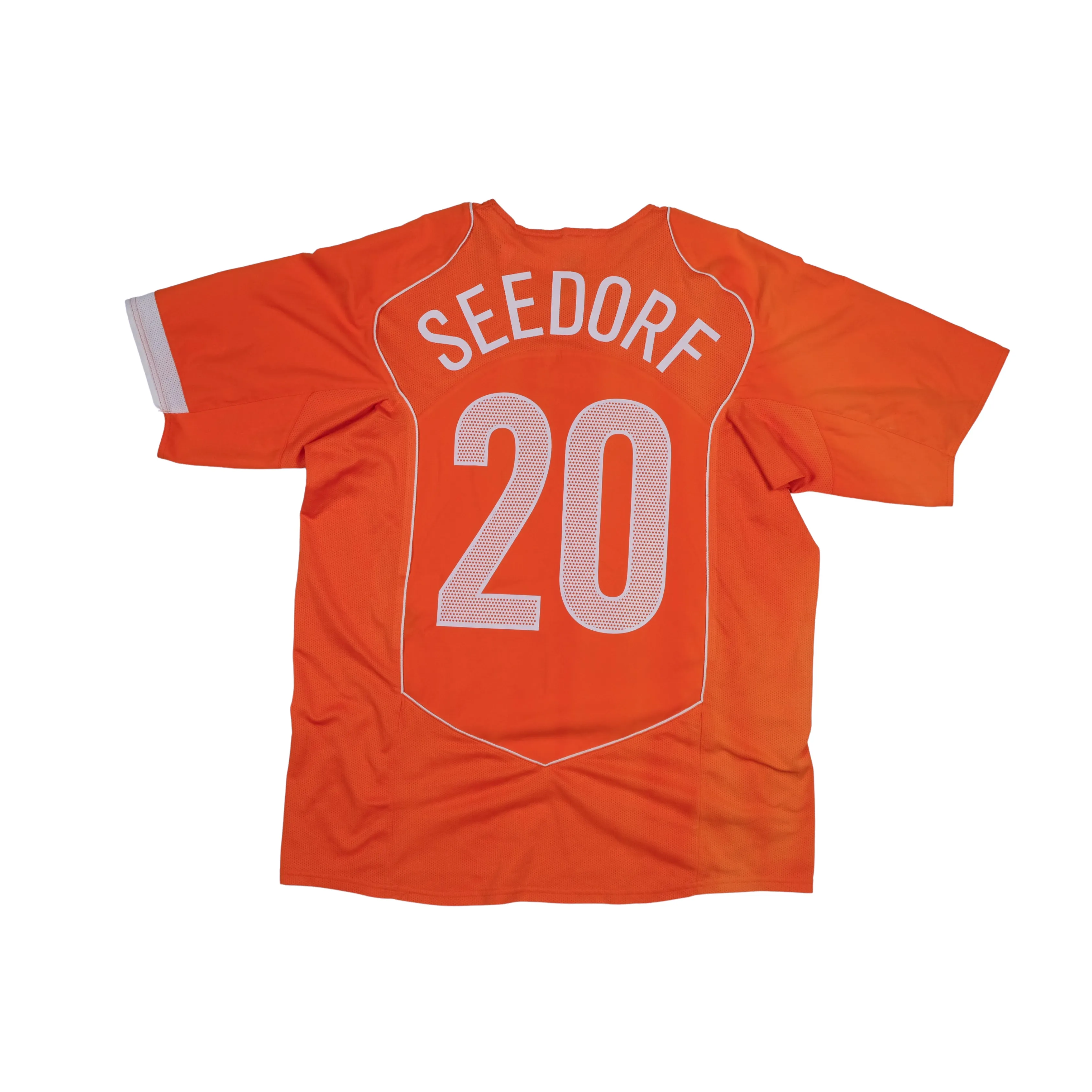 Holland/Netherlands Seedorf 20 Original Home Football Shirt 2004/2006 Nike Large