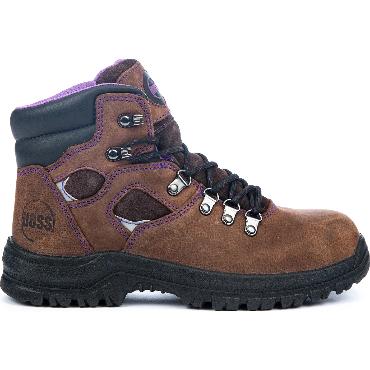 HOSS Lacy Women's 6 inch Composite Toe Electrical Hazard Puncture-Resistant Waterproof Work Boot