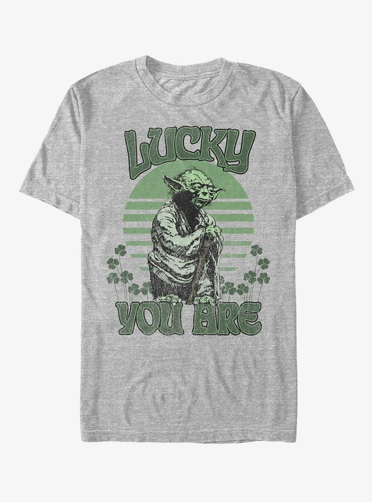 Hot Topic Lucasfilm Star Wars Lucky Is Yoda T-Shirt