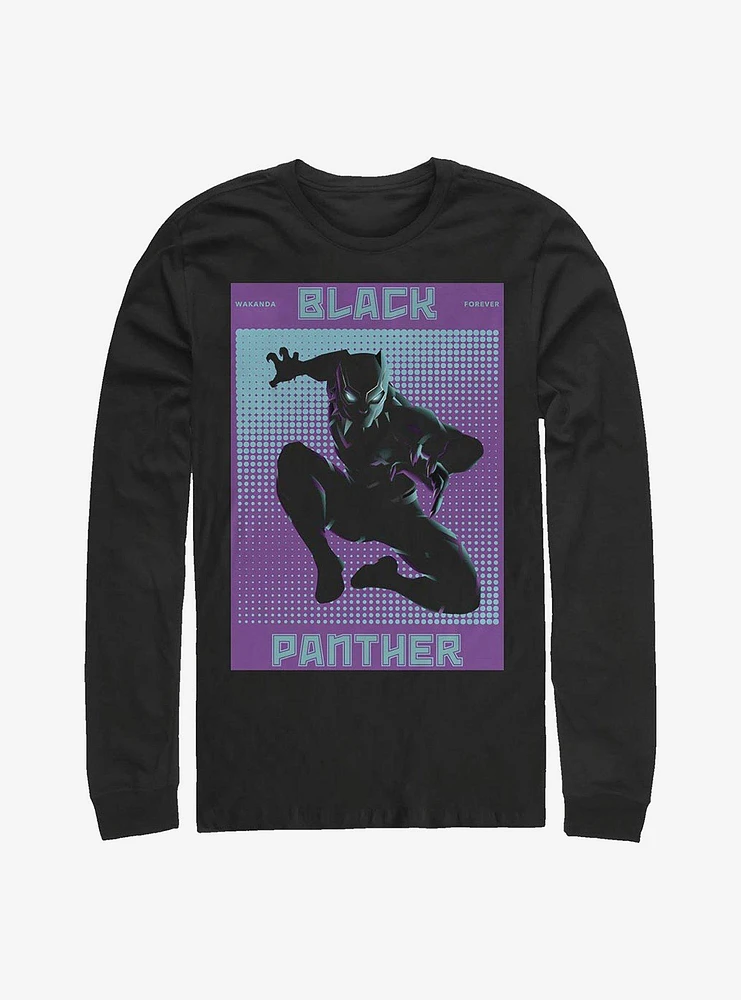 Hot Topic Marvel Black Panther Software Long-Sleeve T-Shirt