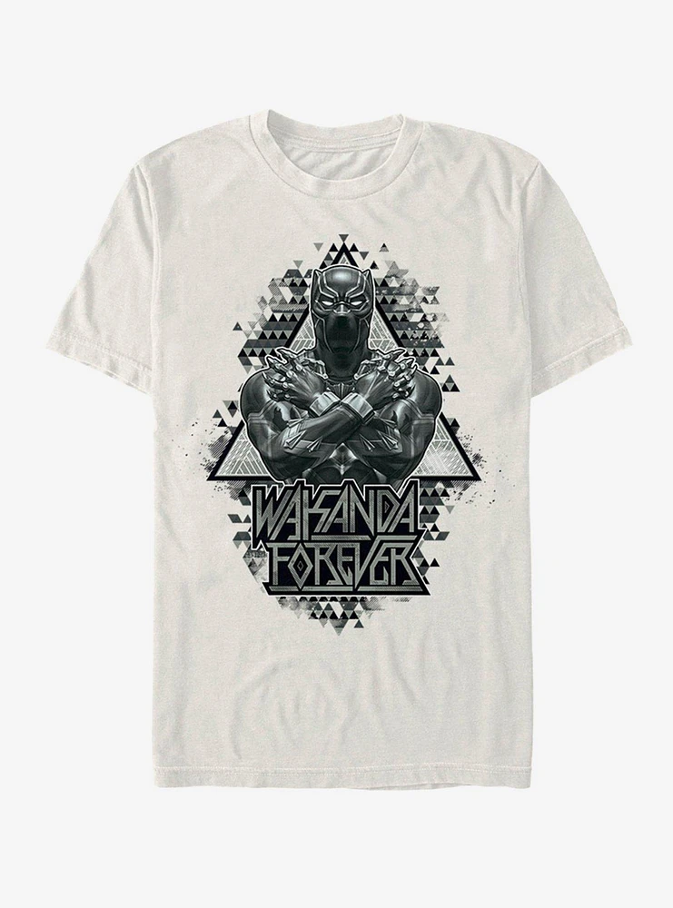 Hot Topic Marvel Black Panther Triangles T-Shirt