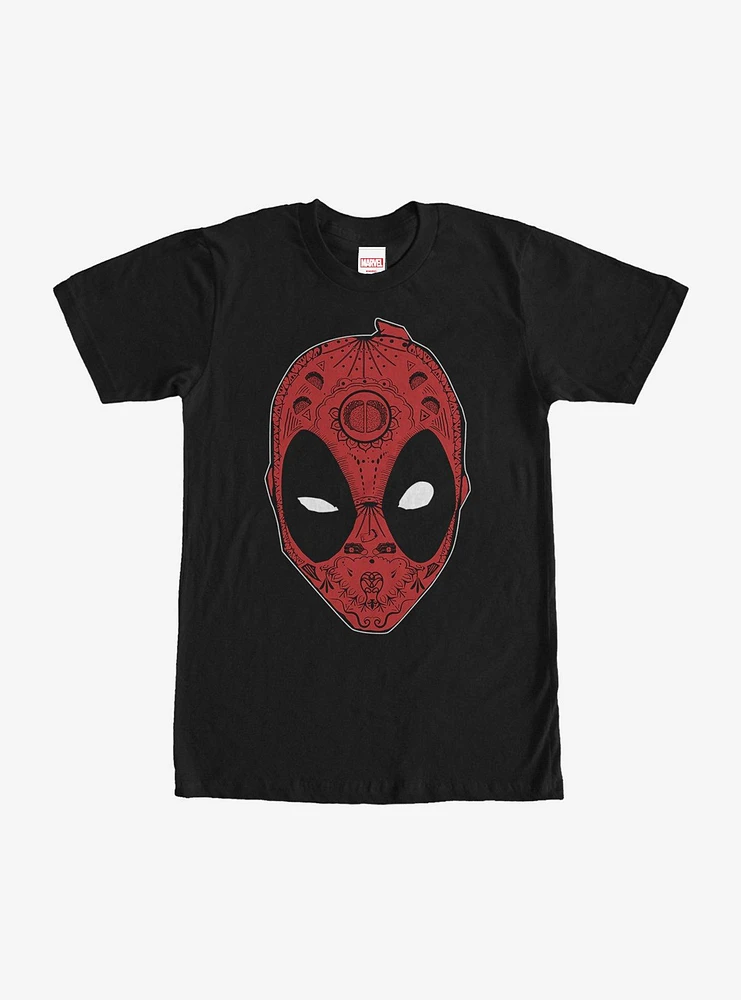 Hot Topic Marvel Deadpool Sugar Skull T-Shirt