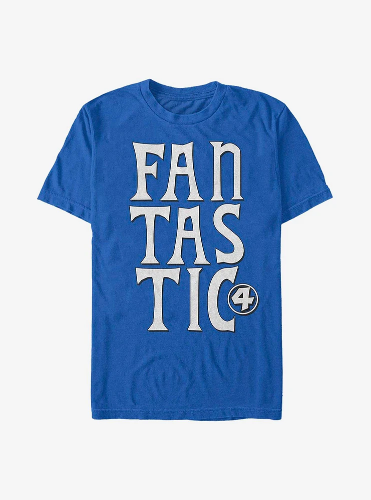 Hot Topic Marvel Fantastic Four Words T-Shirt