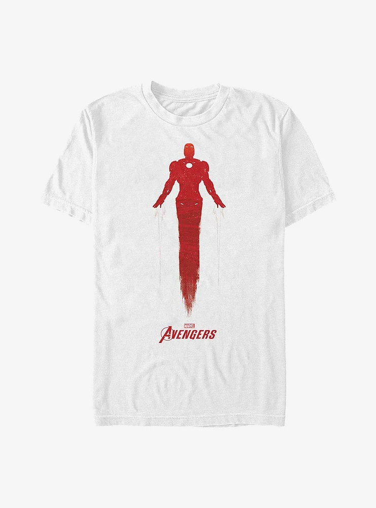 Hot Topic Marvel Iron Man Silhouette T-Shirt