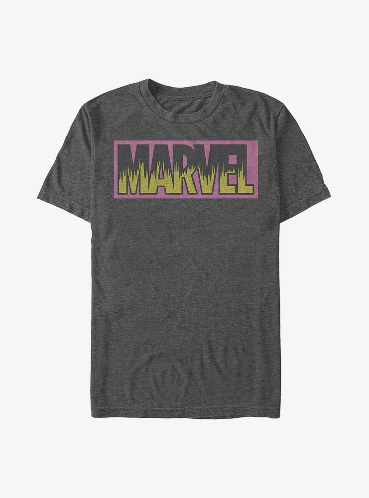 Hot Topic Marvel Neon Logo T-Shirt