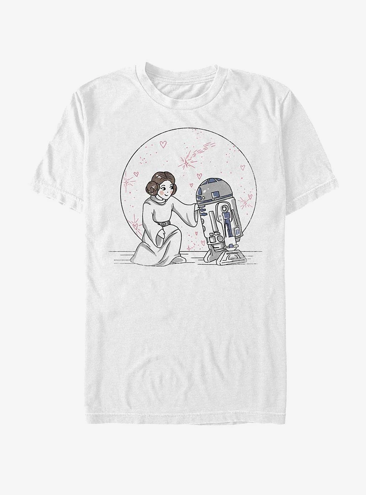 Hot Topic Star Wars Friends Space T-Shirt