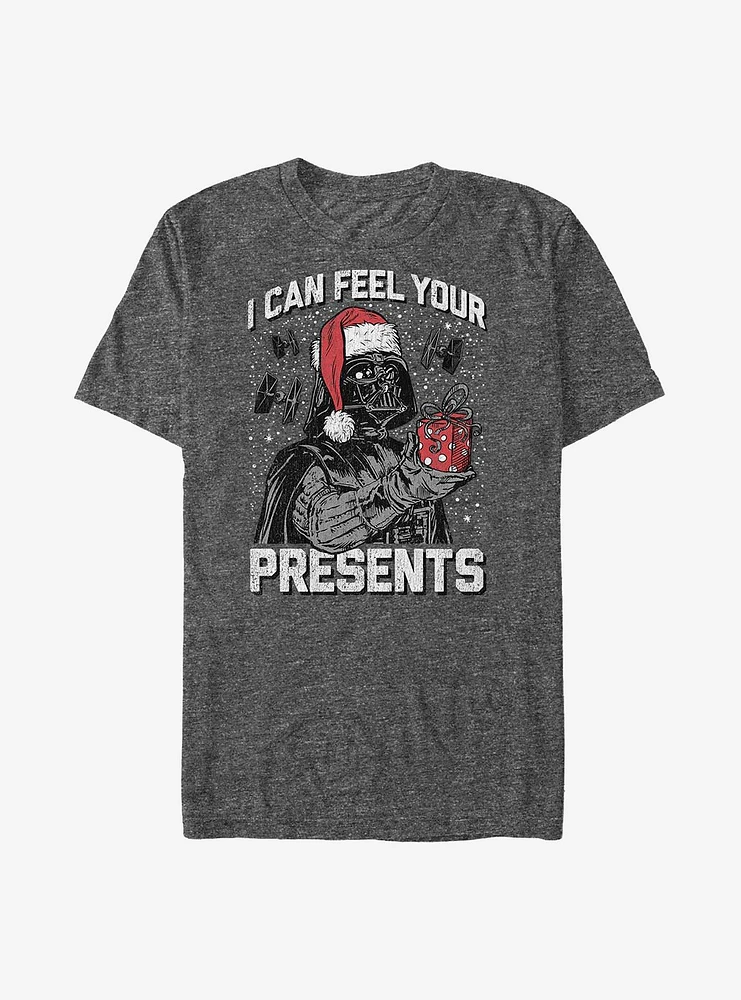 Hot Topic Star Wars I Can Feel Your Presents T-Shirt