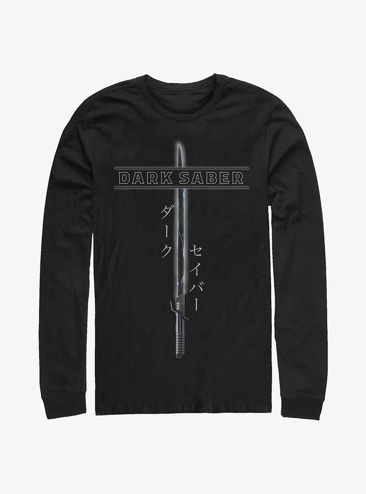 Hot Topic Star Wars The Mandalorian Dark Saber Long-Sleeve T-Shirt