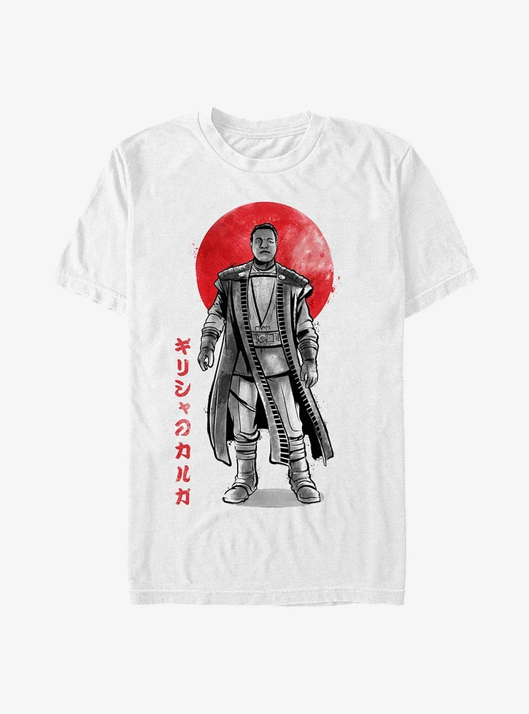 Hot Topic Star Wars The Mandalorian Sumi-e Ink Greef Karga T-Shirt