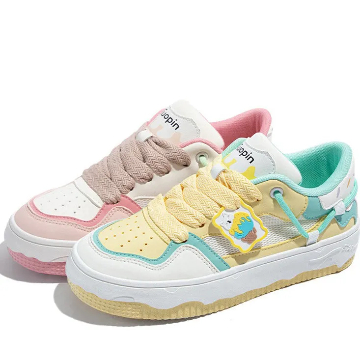 Ice Cream Aesthetic Sneakers