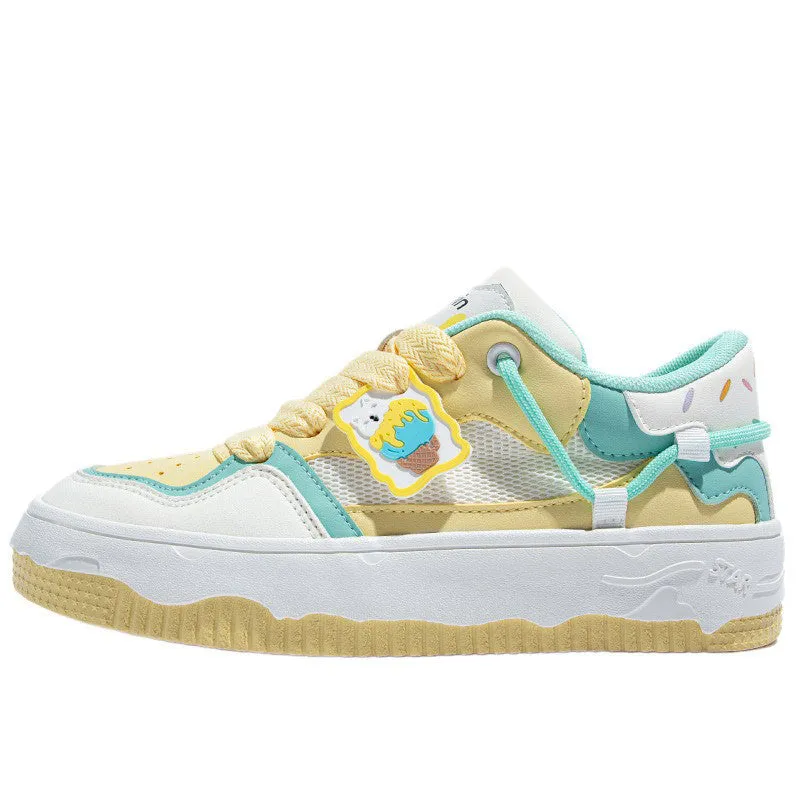 Ice Cream Aesthetic Sneakers