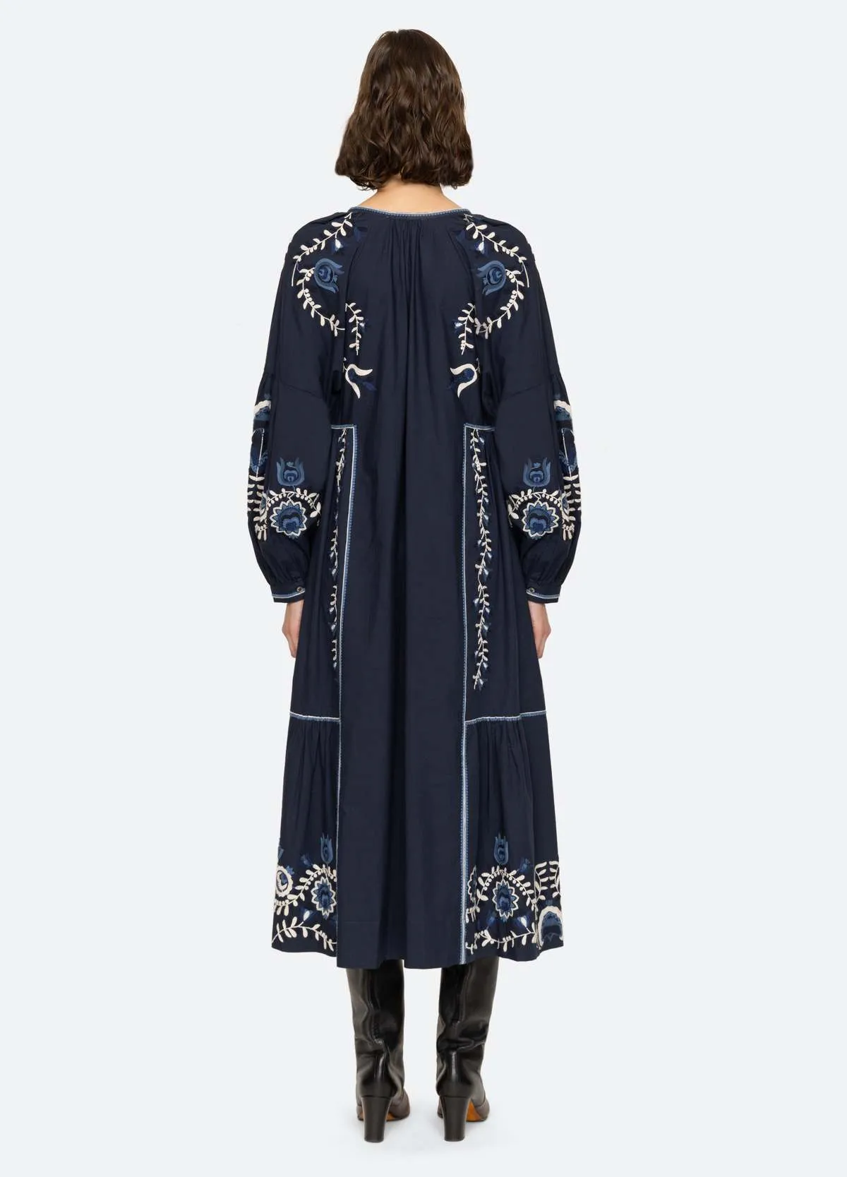 Inga Dress - Navy