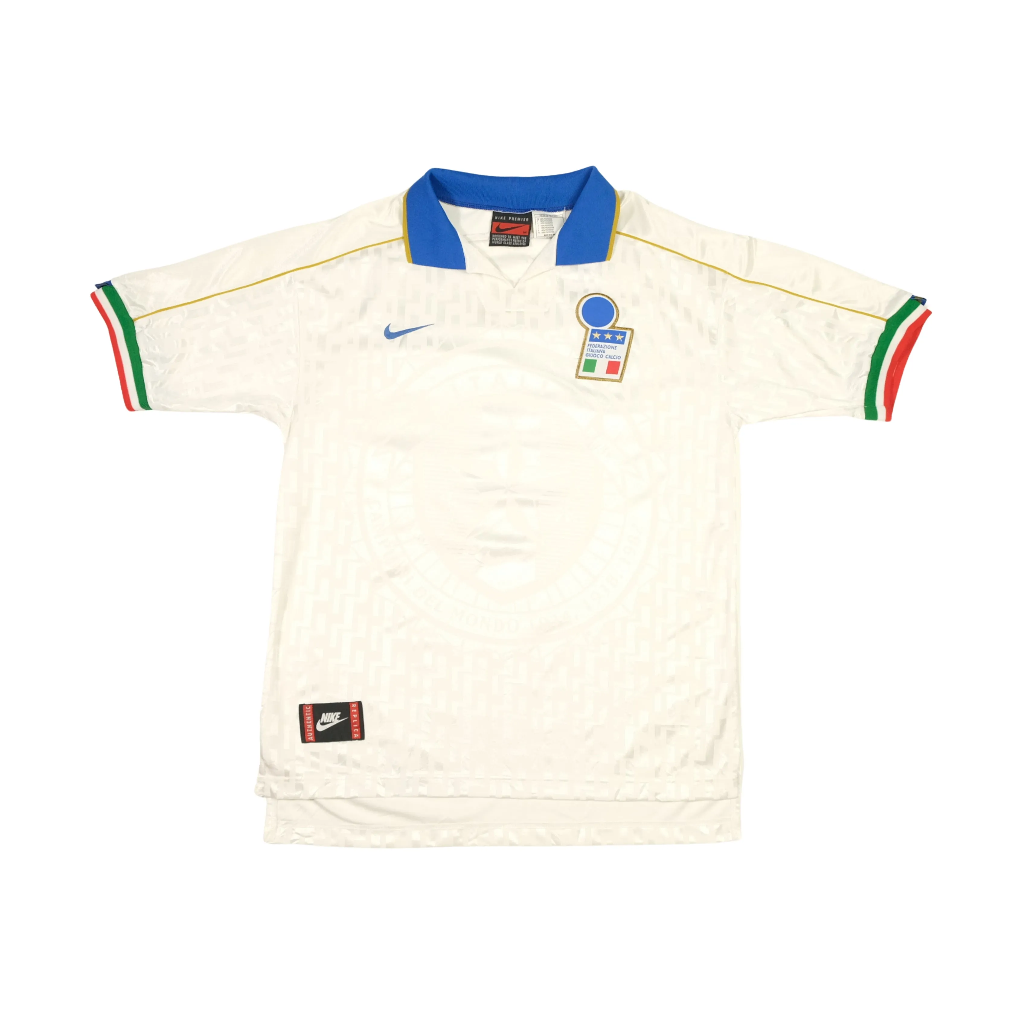 Italy 1995 Nike Original Away Football Shirt Medium