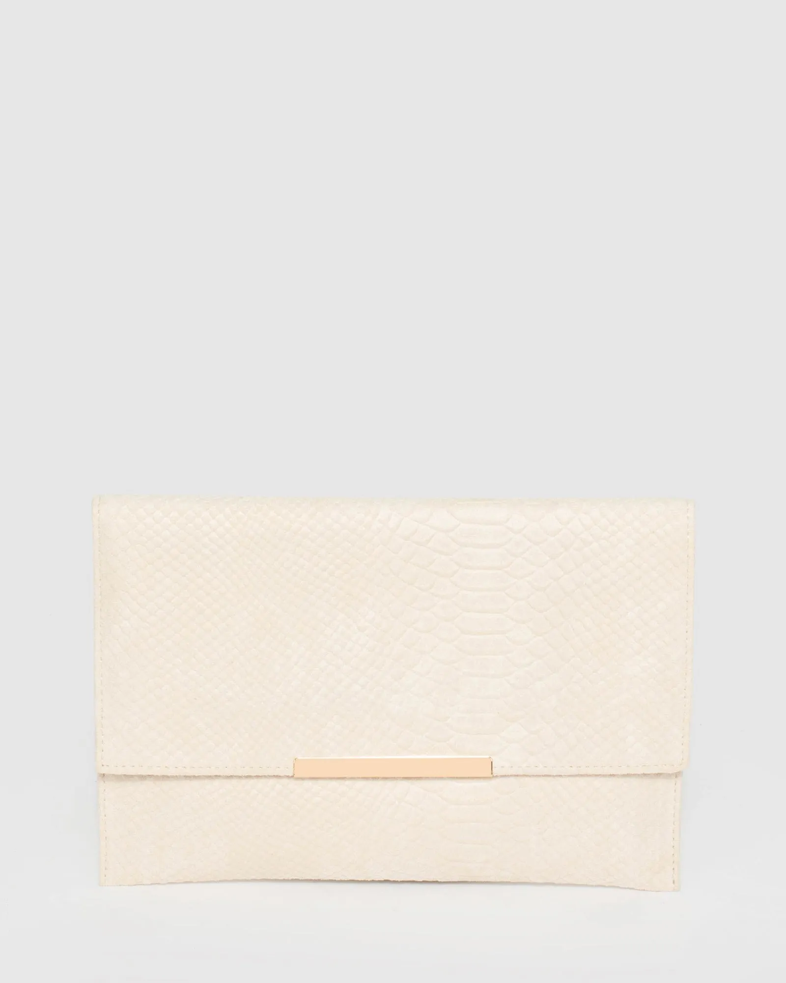 Ivory Primrose Clutch Bag